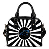 Central Awesome Paramount Luxury Carolina Panthers Shoulder Handbags