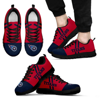 Line Stripe Logo Bottom Tennessee Titans Sneakers