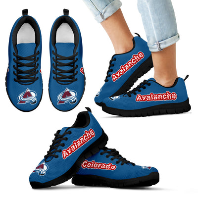 Magnificent Colorado Avalanche Amazing Logo Sneakers