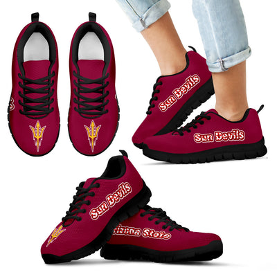 Magnificent Arizona State Sun Devils Amazing Logo Sneakers