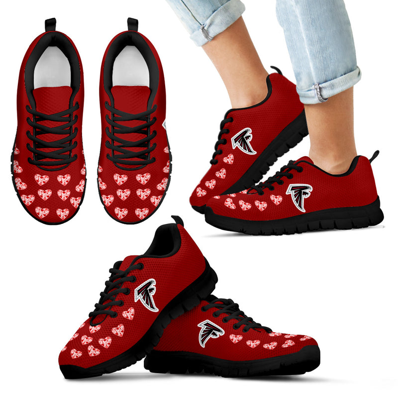 Love Extreme Emotion Pretty Logo Atlanta Falcons Sneakers