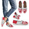 American Flag New Jersey Devils Casual Shoes