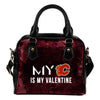 My Perfectly Love Valentine Fashion Calgary Flames Shoulder Handbags