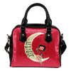 BB I Love My Atlanta Falcons To The Moon And Back Shoulder Handbags Women Purse