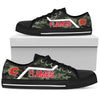 Simple Camo Calgary Flames Low Top Shoes