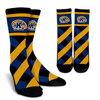 Sports Highly Dynamic Beautiful Kent State Golden Flashes Crew Socks