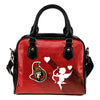 Superior Cupid Love Delightful Ottawa Senators Shoulder Handbags