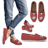 Red Valentine Cosy Atmosphere Akron Zips Casual Shoes