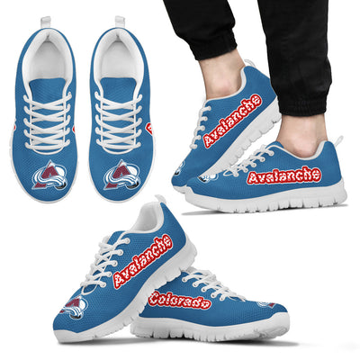 Magnificent Colorado Avalanche Amazing Logo Sneakers