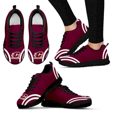 Lovely Curves Stunning Logo Icon Central Michigan Chippewas Sneakers