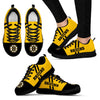 Line Stripe Logo Bottom Boston Bruins Sneakers