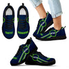 Fall Of Light Seattle Seahawks Sneakers