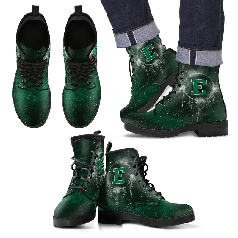 Secret Green Sun And Moon Dreamcatcher Eastern Michigan Eagles Boots