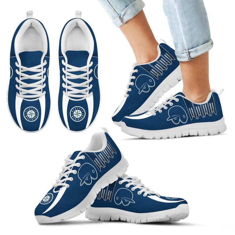 Vintage Four Flags With Streaks Seattle Mariners Sneakers