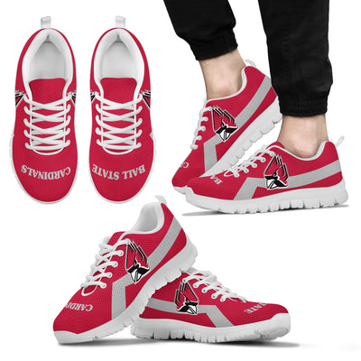 Ball State Cardinals Line Logo Sneakers