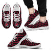 Marvelous Striped Stunning Logo Ball State Cardinals Sneakers