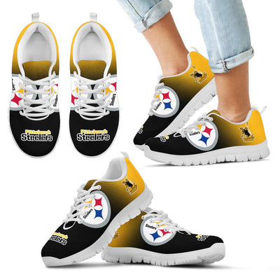 Colorful Unofficial Pittsburgh Steelers Sneakers