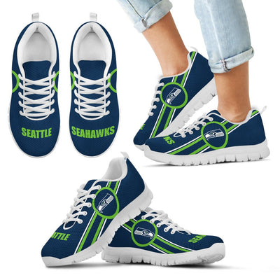 Fall Of Light Seattle Seahawks Sneakers