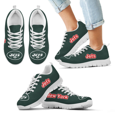 Magnificent New York Jets Amazing Logo Sneakers