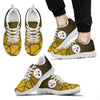 Colors Air Cushion Pittsburgh Steelers Gradient Sneakers