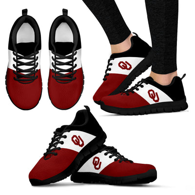Separate Colours Section Superior Oklahoma Sooners Sneakers