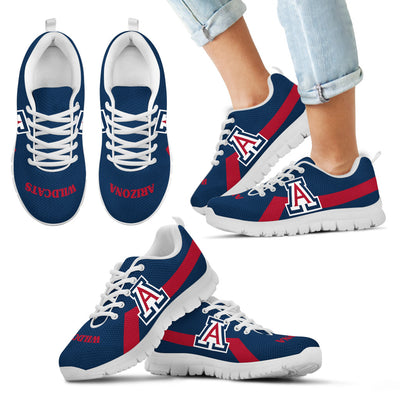 Arizona Wildcats Line Logo Sneakers