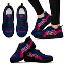 Atlanta Braves Line Logo Sneakers