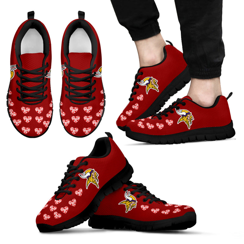 Love Extreme Emotion Pretty Logo Minnesota Vikings Sneakers