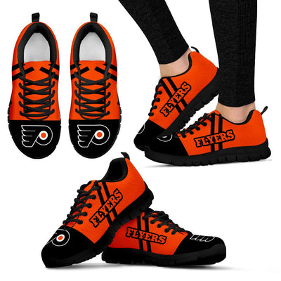 Line Stripe Logo Bottom Philadelphia Flyers Sneakers