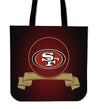 Score Art San Francisco 49ers Tote Bags