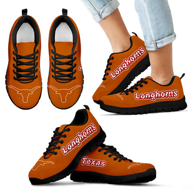 Magnificent Texas Longhorns Amazing Logo Sneakers