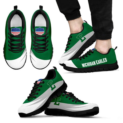 Awesome Gift Logo Eastern Michigan Eagles Sneakers