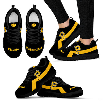 Pittsburgh Pirates  Line Logo Sneakers