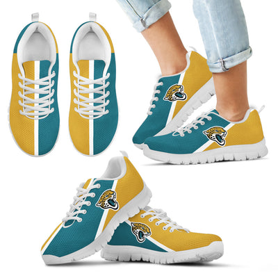 Dynamic Aparted Colours Beautiful Logo Jacksonville Jaguars Sneakers