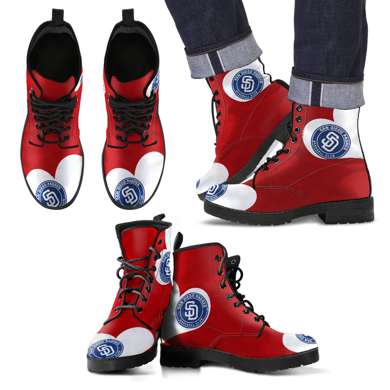 Enormous Lovely Hearts With San Diego Padres Boots