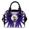 Saw Tooth Border Wonderful Hand Up Minnesota Vikings Shoulder Handbag