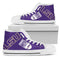 Straight Outta LSU Tigers High Top Shoes