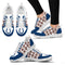 Great Football Love Frame Indianapolis Colts Sneakers