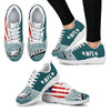 Simple Fashion Philadelphia Eagles Shoes Athletic Sneakers