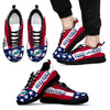 Proud Of American Flag Three Line Miami Dolphins Sneakers