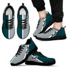 Dynamic Aparted Colours Beautiful Logo Philadelphia Eagles Sneakers