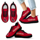 Magnificent Ball State Cardinals Amazing Logo Sneakers