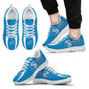 Vintage Four Flags With Streaks Detroit Lions Sneakers