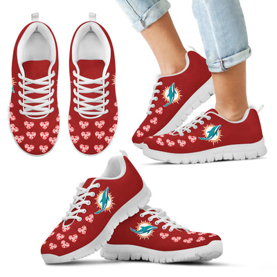 Love Extreme Emotion Pretty Logo Miami Dolphins Sneakers