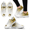 Leopard Pattern Awesome Georgia Tech Yellow Jackets Sneakers