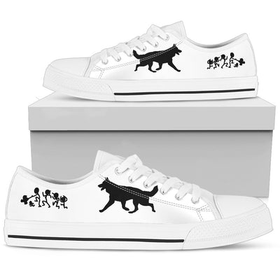My German Shepherd Ate Your Stick Family Low Top Shoes