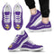 Wave Red Floating Pattern Minnesota Vikings Sneakers