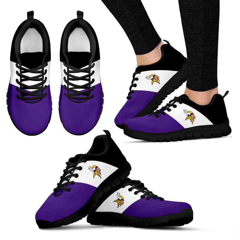 Separate Colours Section Superior Minnesota Vikings Sneakers