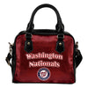 Love Icon Mix Washington Nationals Logo Meaningful Shoulder Handbags