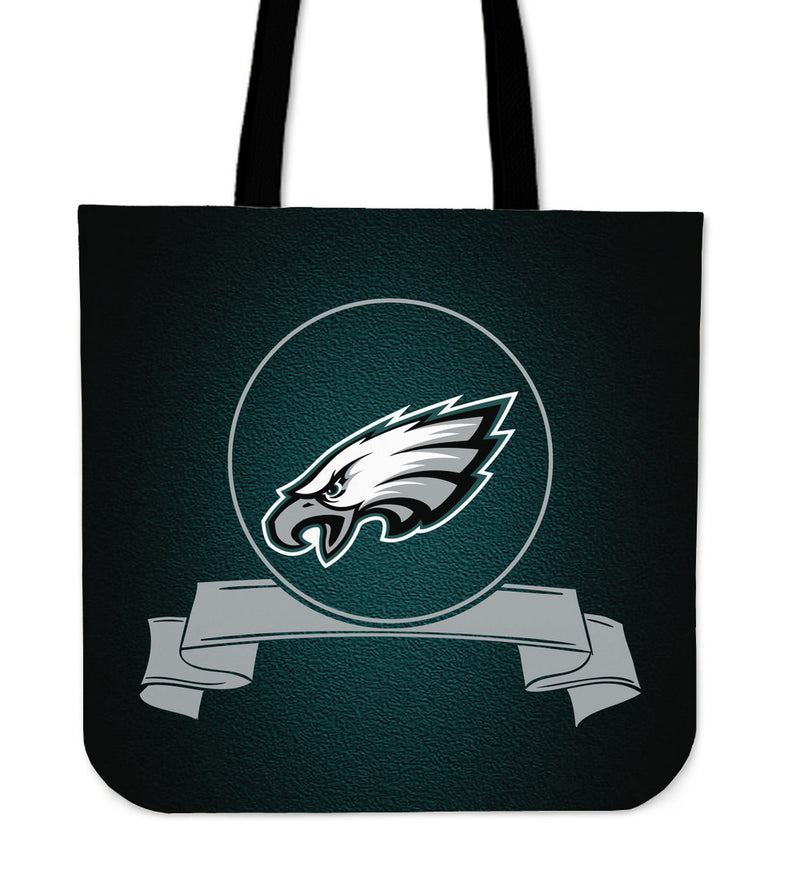 Score Art Philadelphia Eagles Tote Bags